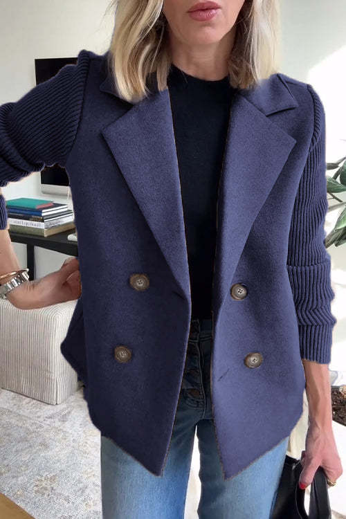 Valloré | Stralende Frühlingpullover mit Strickärmeln