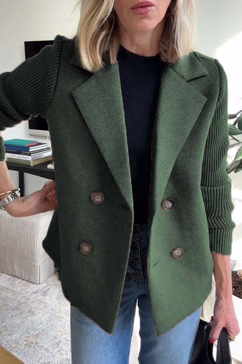 Valloré | Stralende Frühlingpullover mit Strickärmeln