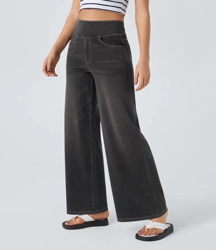 Valloré | Flexible Damenhochtaillenhose