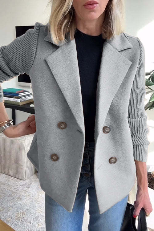 Valloré | Stralende Frühlingpullover mit Strickärmeln