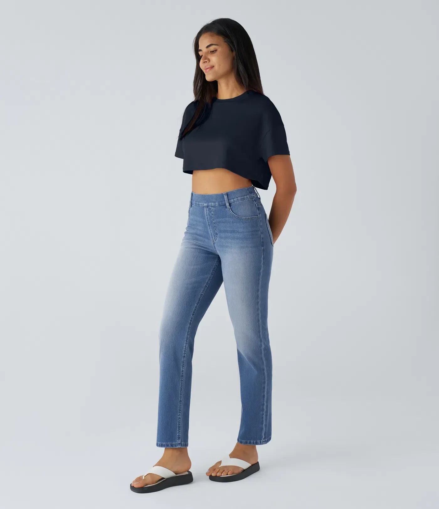 Valloré | Elegante hoch taillierte Damenhose