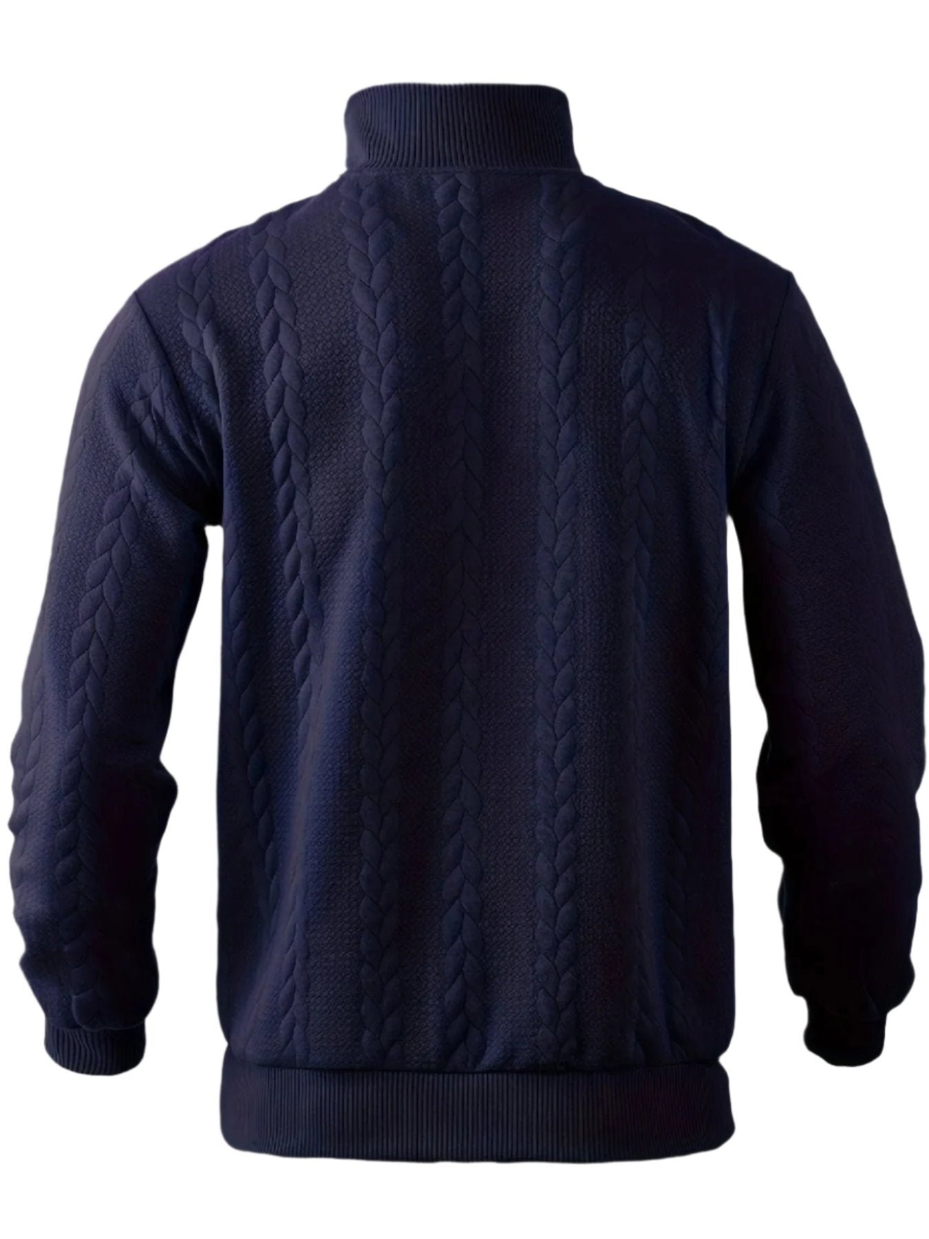 Valloré | Vintage Pullover Mit Reißverschluss