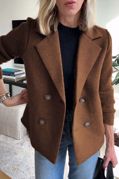 Valloré | Stralende Frühlingpullover mit Strickärmeln