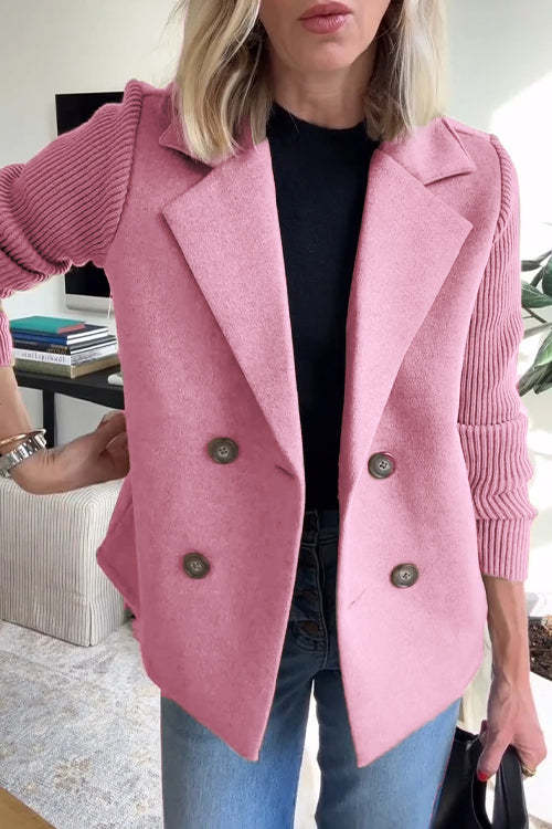 Valloré | Stralende Frühlingpullover mit Strickärmeln