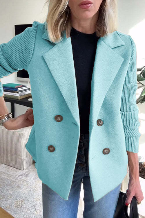 Valloré | Stralende Frühlingpullover mit Strickärmeln