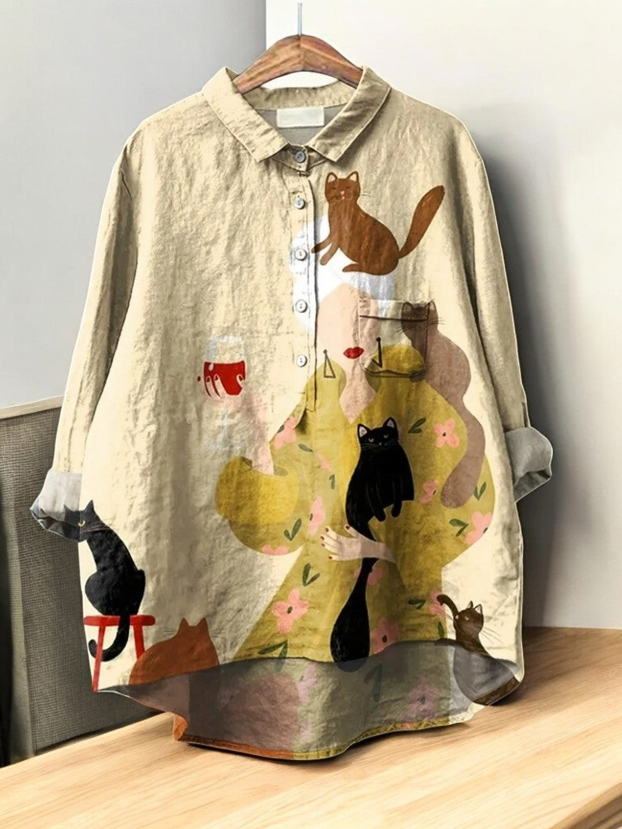 Valloré | Modische Vintage Bluse