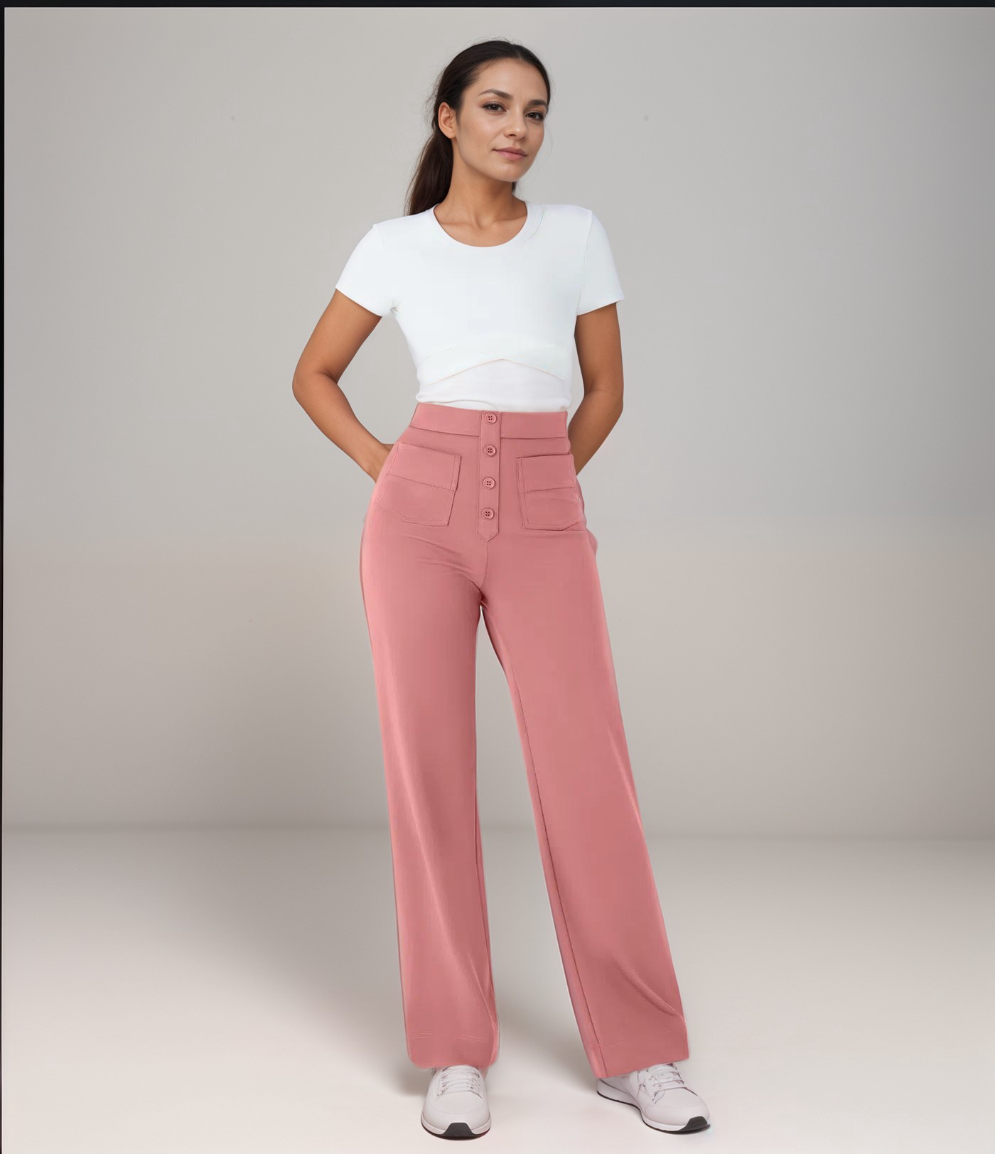 Valloré | Flexibele High-Waist Jogginghose