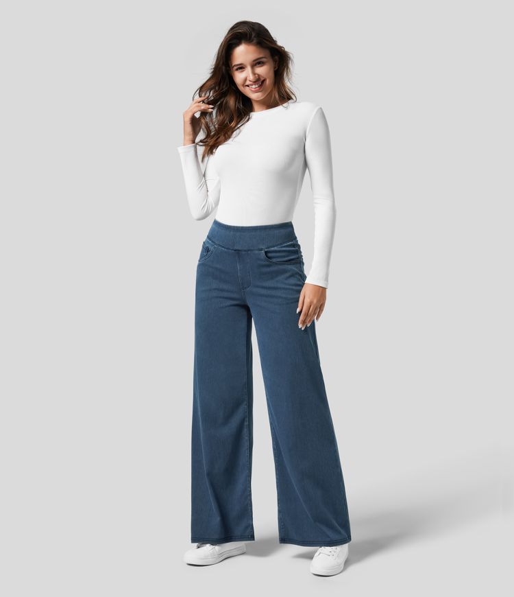 Valloré | Flexible Damenhochtaillenhose