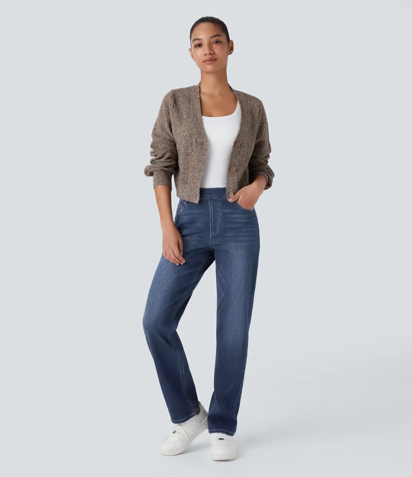 Valloré | Elegante hoch taillierte Damenhose
