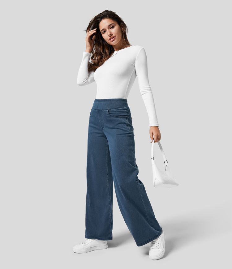Valloré | Flexible Damenhochtaillenhose