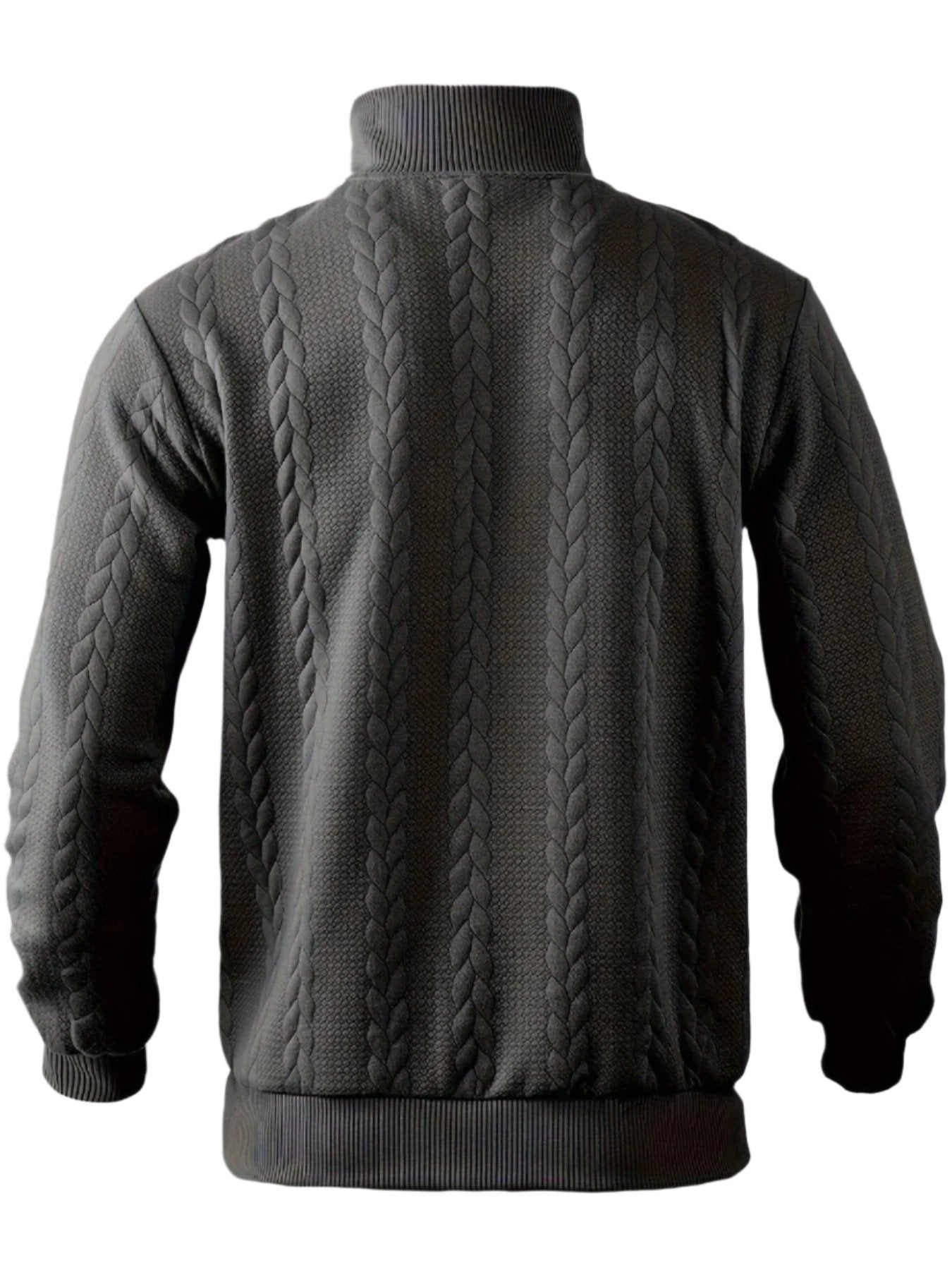 Valloré | Vintage Pullover Mit Reißverschluss