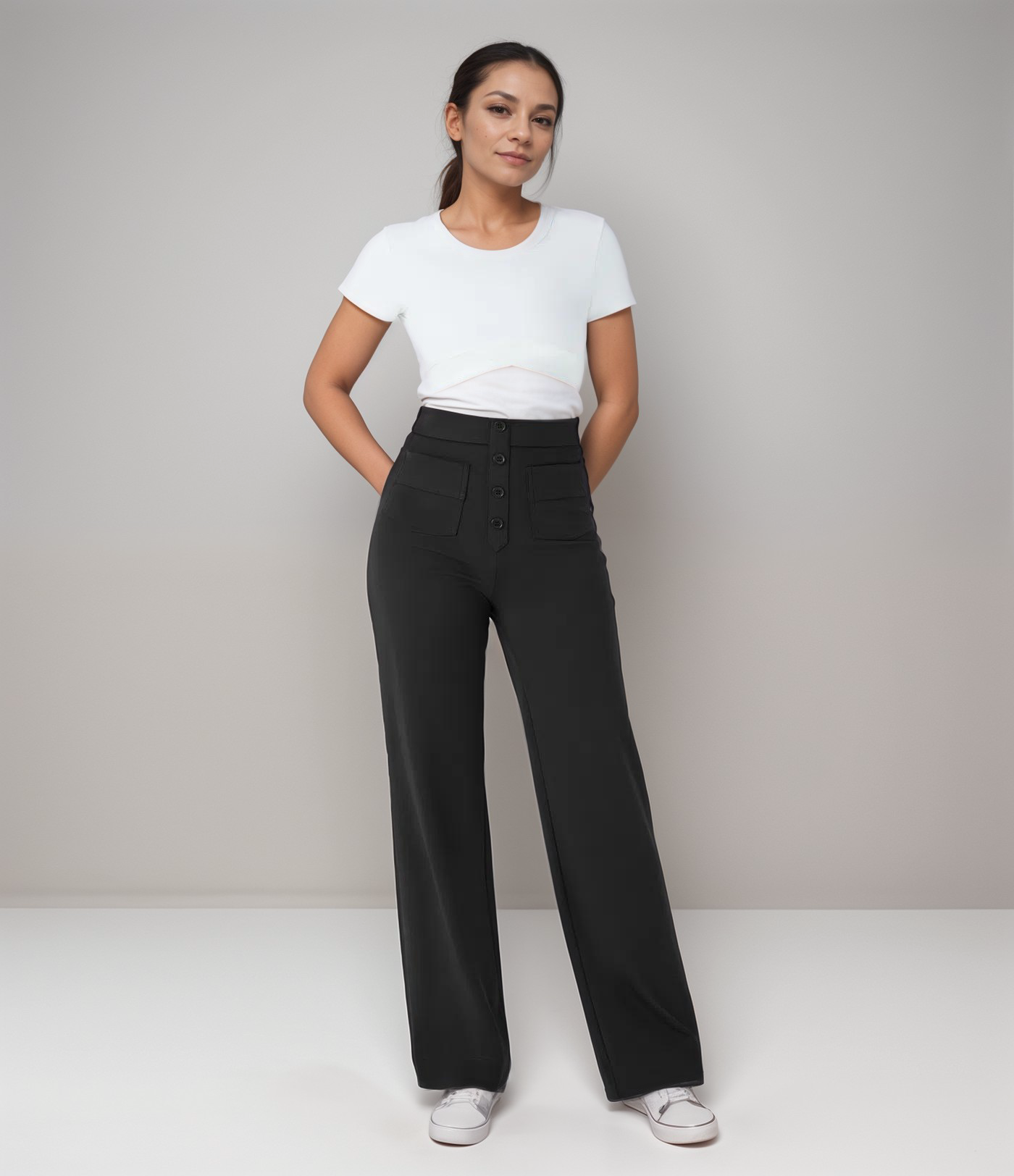 Valloré | Flexibele High-Waist Jogginghose