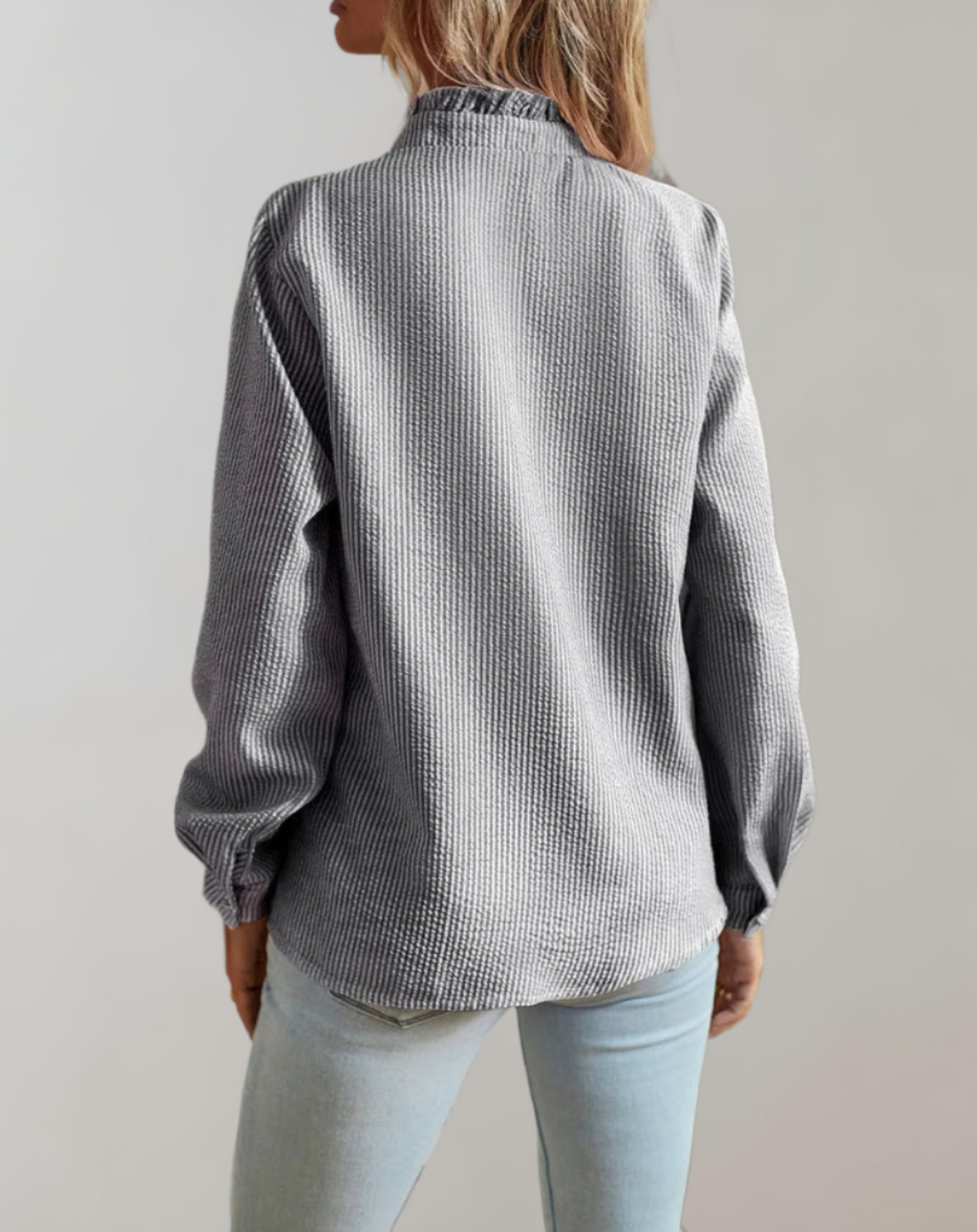 Valloré | Lockere Bluse mit Kragen