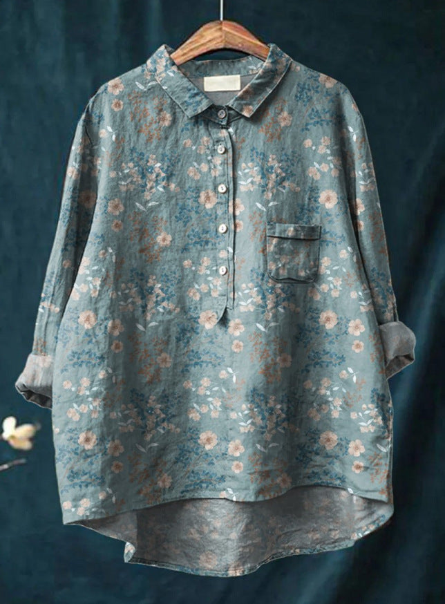 Laluna® | Klassieke Bloemenblouses