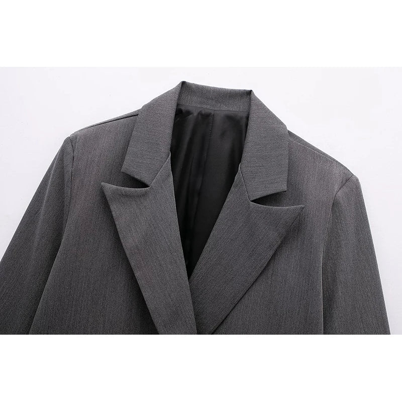 Valloré | Eleganter Doppelreihiger Damenmantel