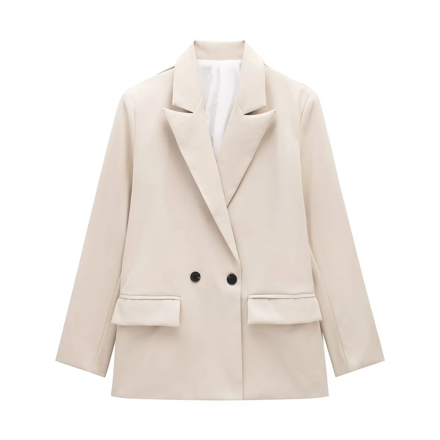 Valloré | Eleganter Doppelreihiger Damenmantel