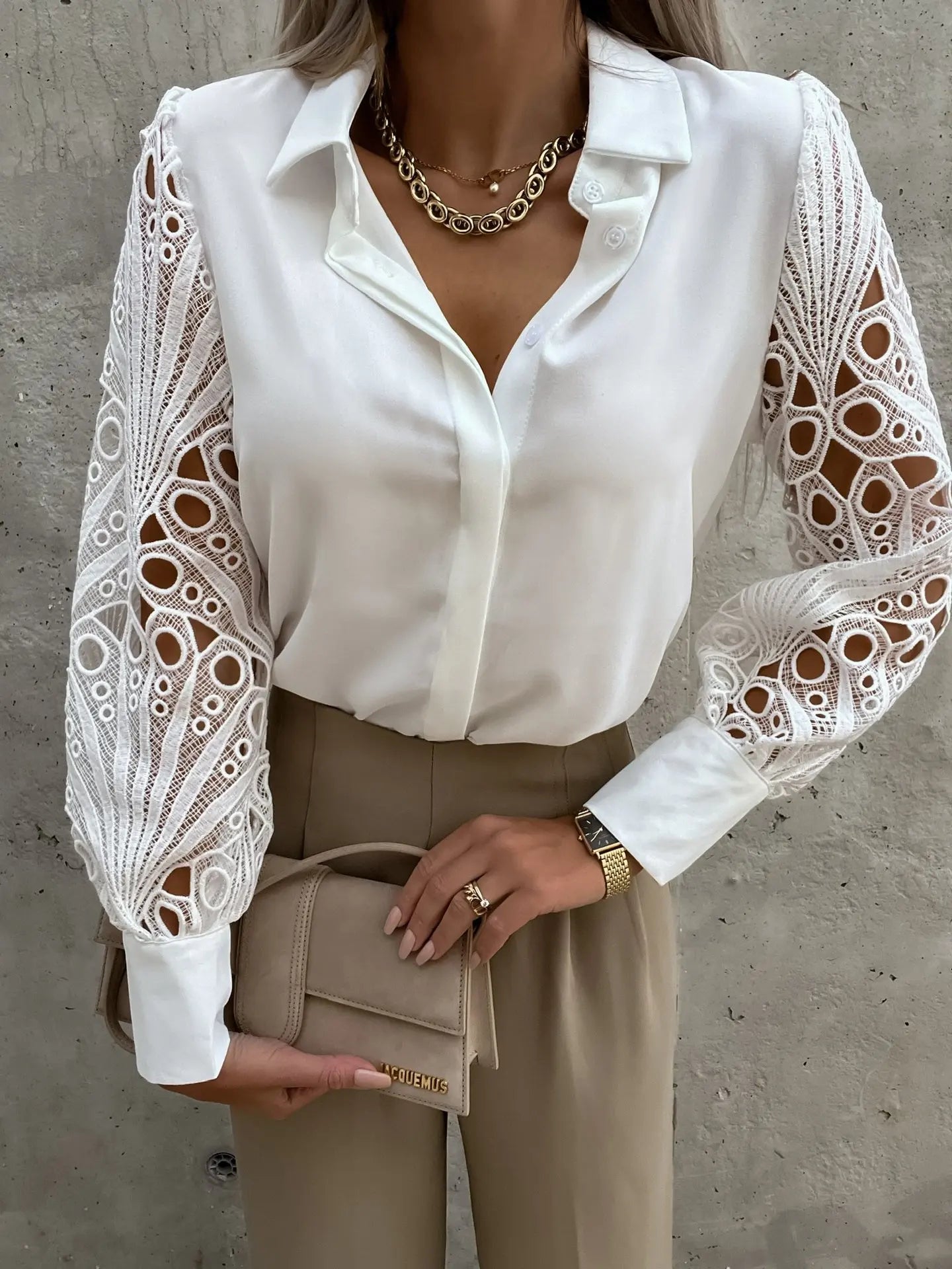 Valloré | Elegante Chiffon Bluse