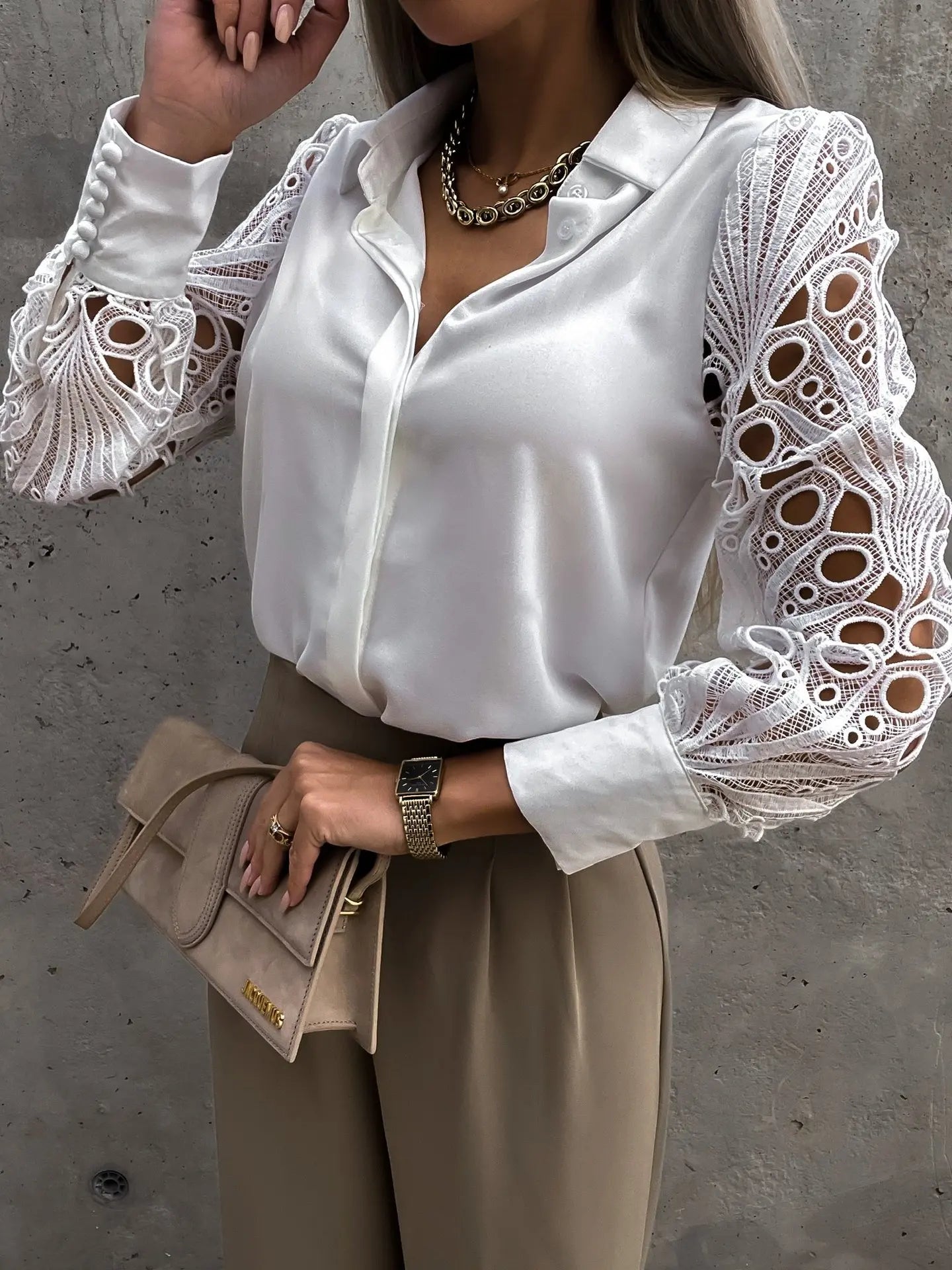 Valloré | Elegante Chiffon Bluse