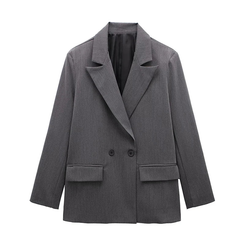 Valloré | Eleganter Doppelreihiger Damenmantel