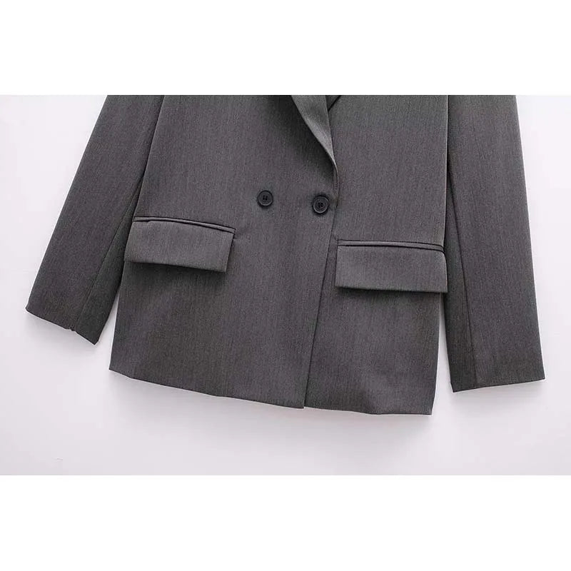 Valloré | Eleganter Doppelreihiger Damenmantel