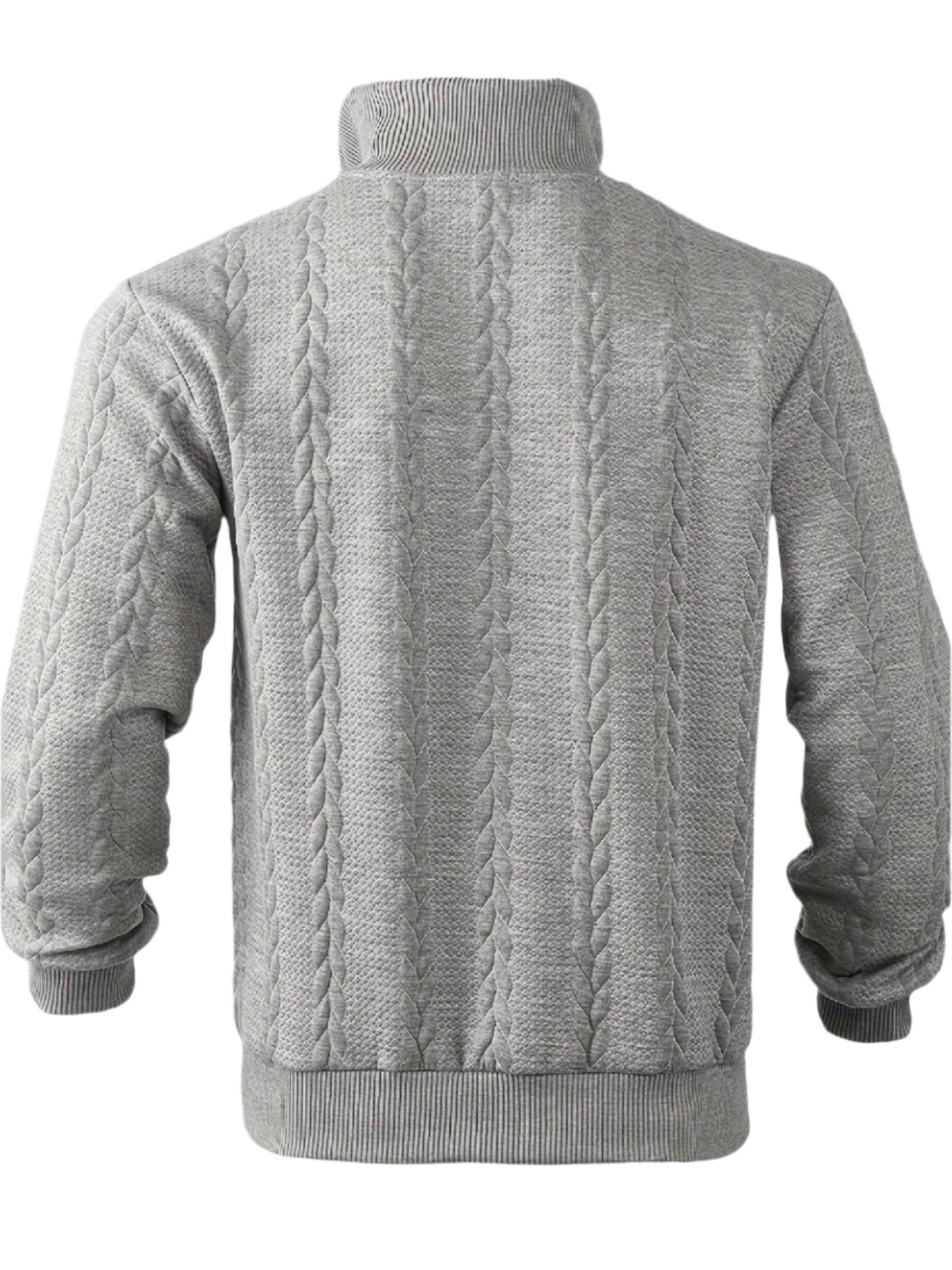 Valloré | Vintage Pullover Mit Reißverschluss