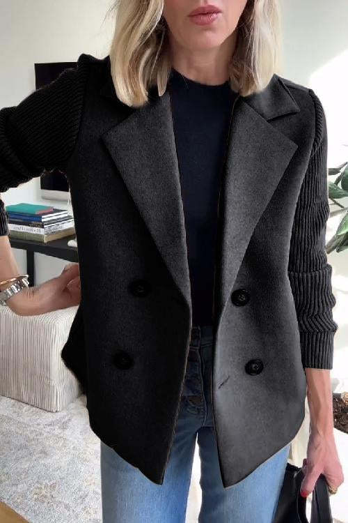 Valloré | Stralende Frühlingpullover mit Strickärmeln