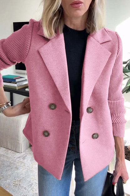 Valloré | Stralende Frühlingpullover mit Strickärmeln