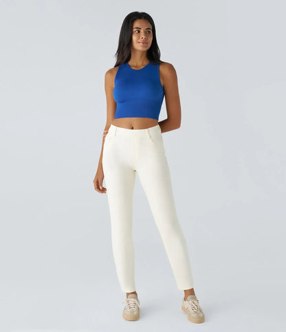 Valloré | Elegante hoch taillierte Damenhose