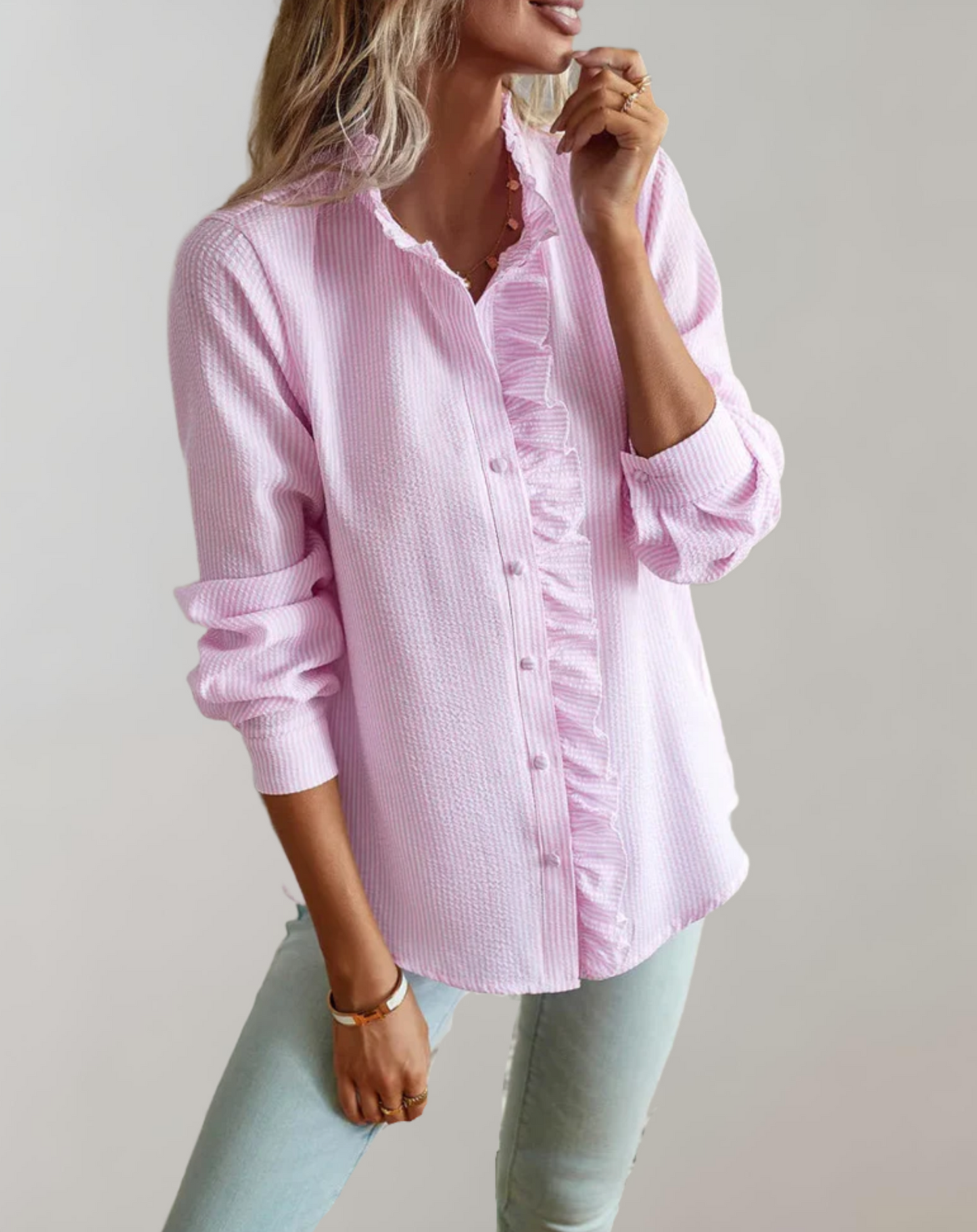 Valloré | Lockere Bluse mit Kragen