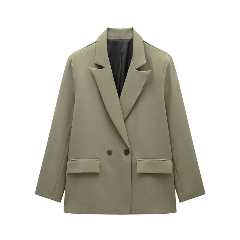 Valloré | Eleganter Doppelreihiger Damenmantel