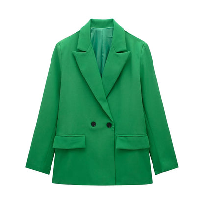 Valloré | Eleganter Doppelreihiger Damenmantel