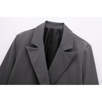 Valloré | Eleganter Doppelreihiger Damenmantel