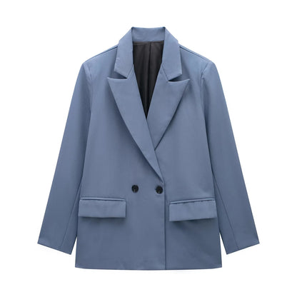Valloré | Eleganter Doppelreihiger Damenmantel