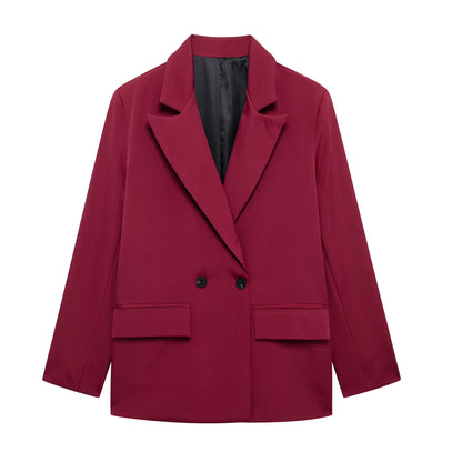 Valloré | Eleganter Doppelreihiger Damenmantel