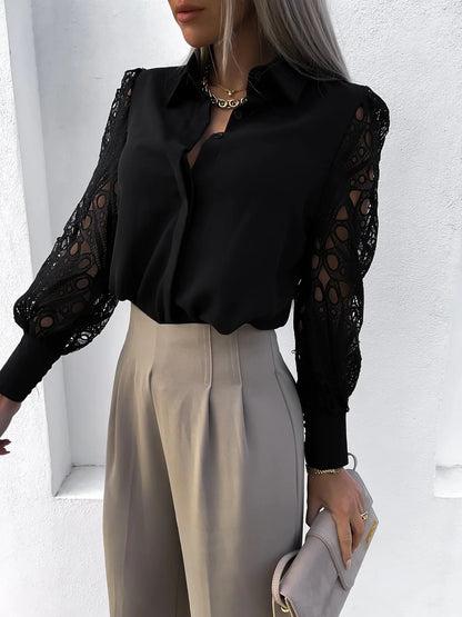 Valloré | Elegante Chiffon Bluse