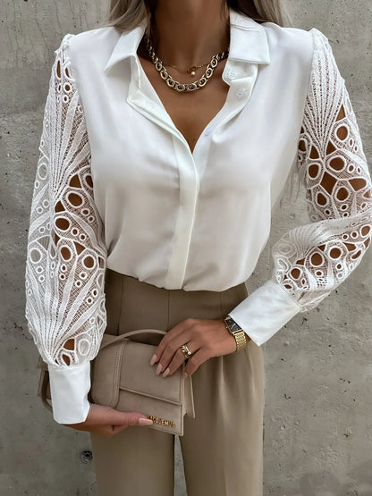 Valloré | Elegante Chiffon Bluse
