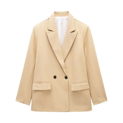 Valloré | Eleganter Doppelreihiger Damenmantel