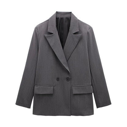 Valloré | Eleganter Doppelreihiger Damenmantel